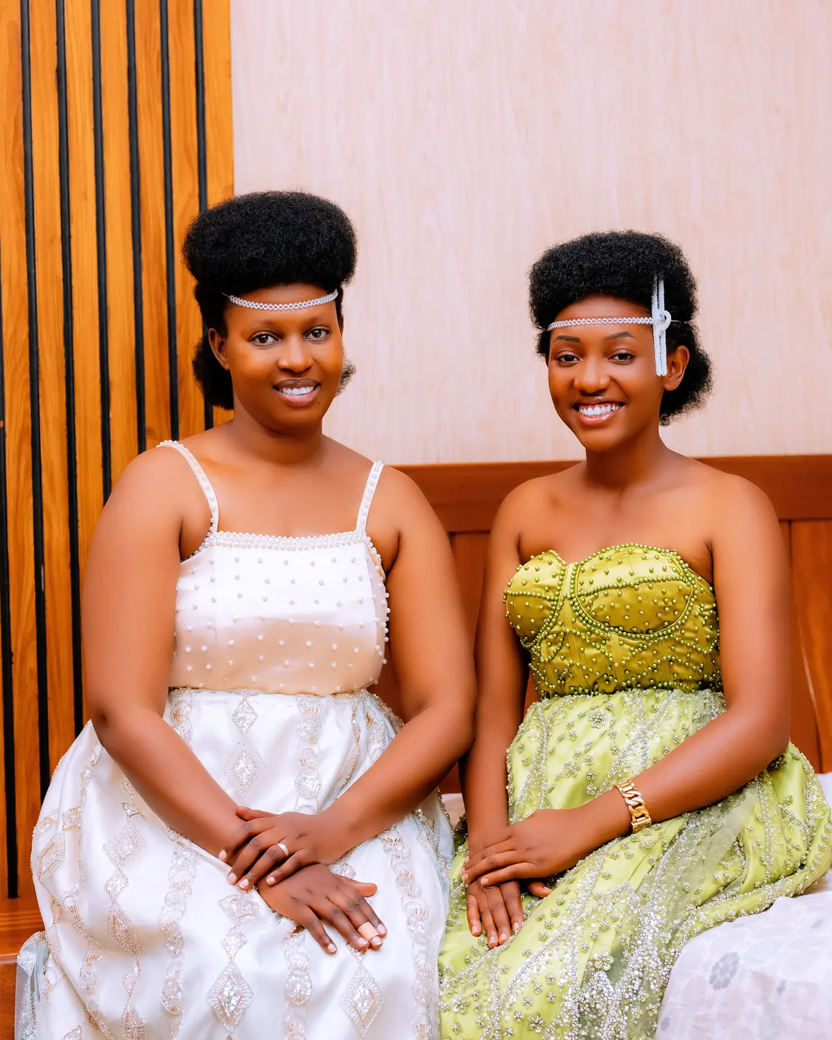 Women in traditional Rwandan cultural attire - Gusaba photography Kigali